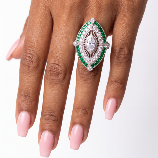 Emerald Radiance Ring