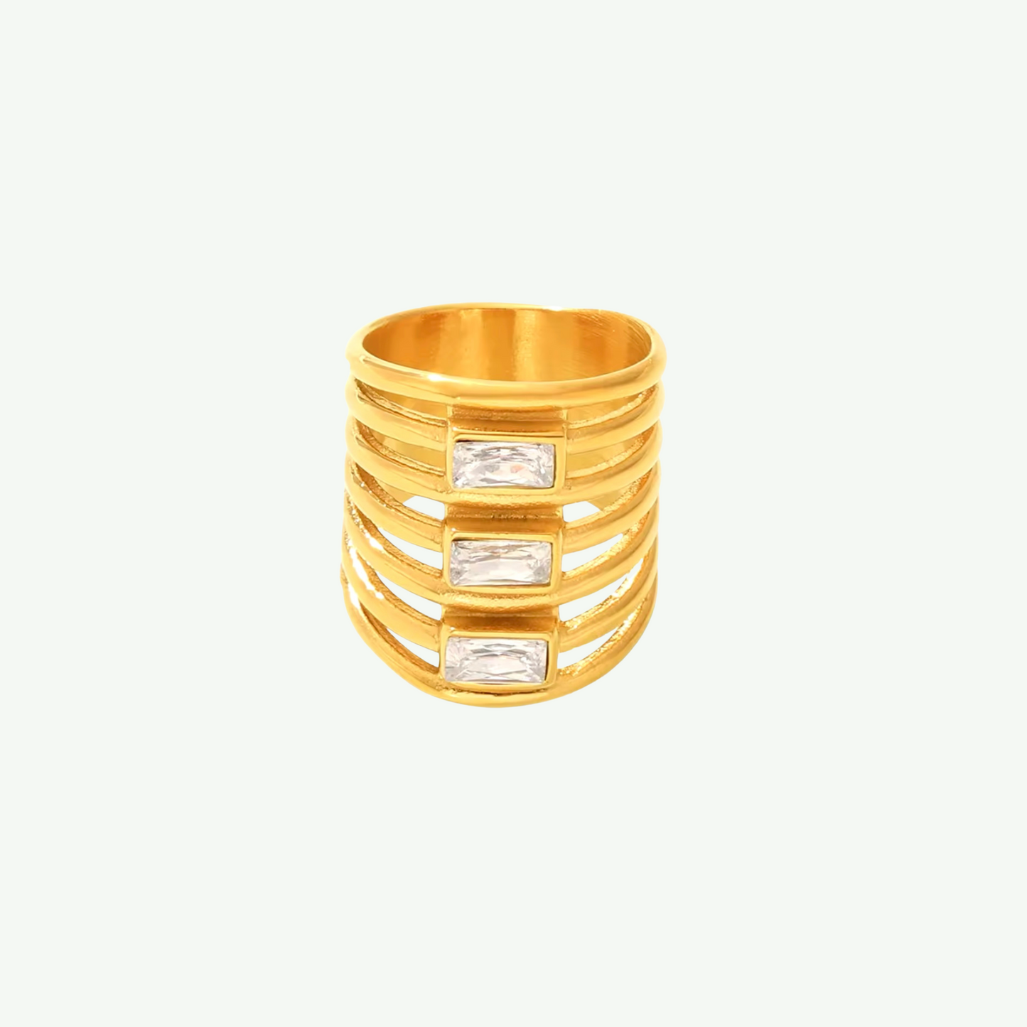 Empire Stack Ring