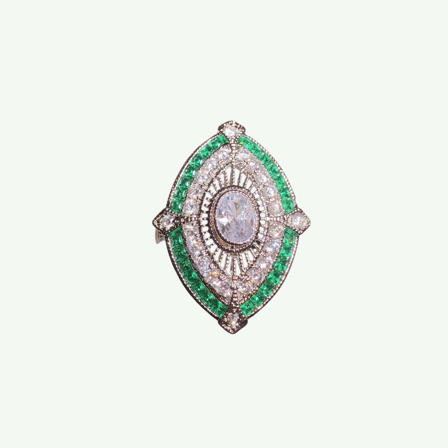 Emerald Radiance Ring