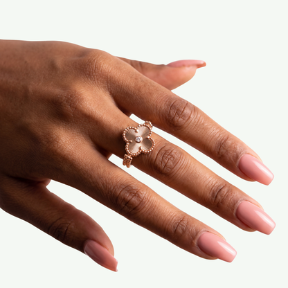 Dual Bloom Flip Ring