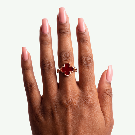 Dual Bloom Flip Ring