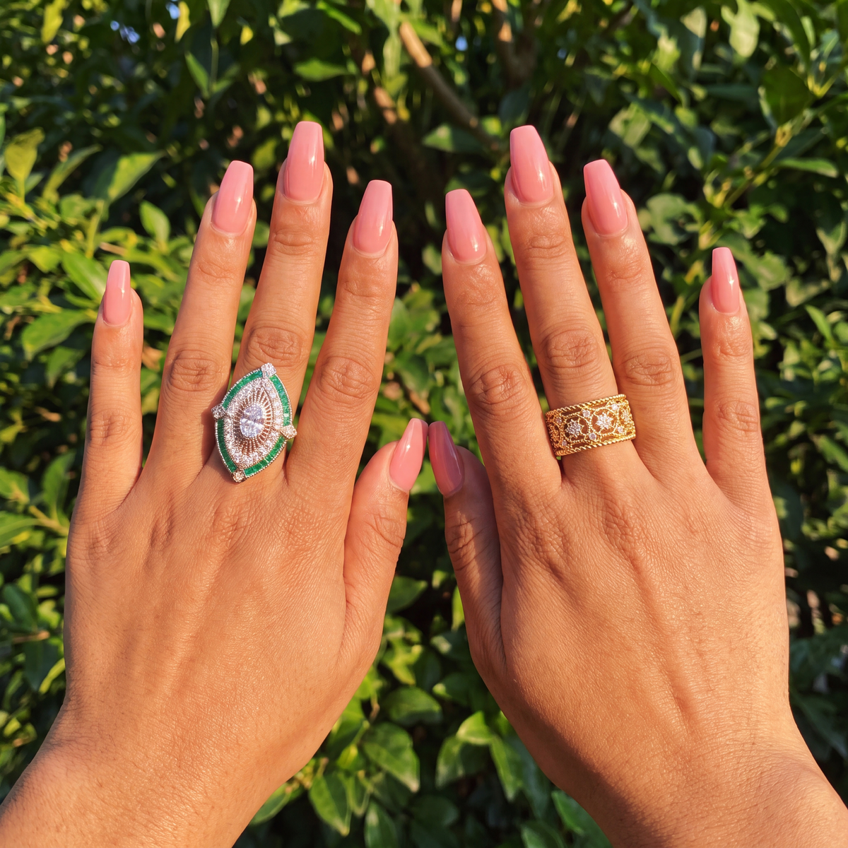 Emerald Radiance Ring