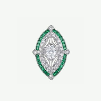 Emerald Radiance Ring