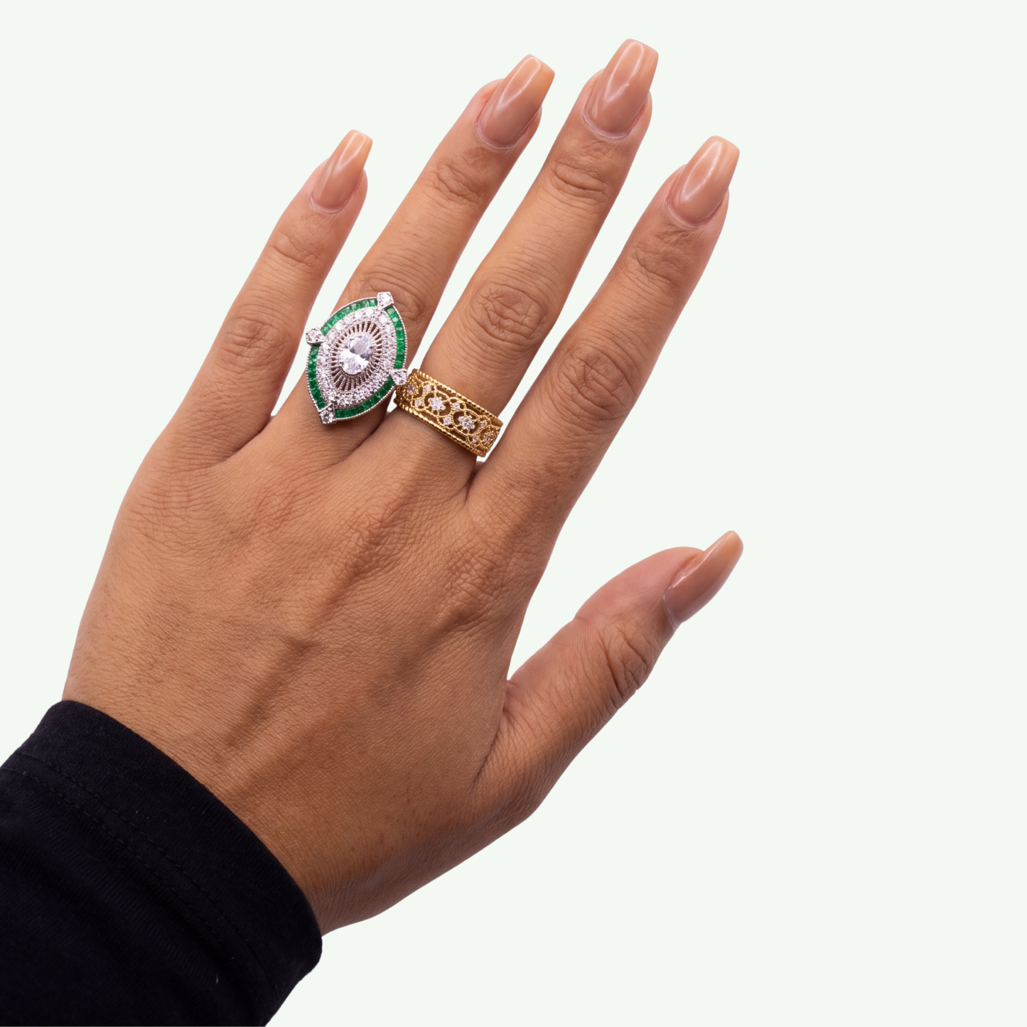 Emerald Radiance Ring