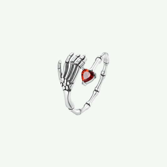 Phantom's Embrace Heart Ring