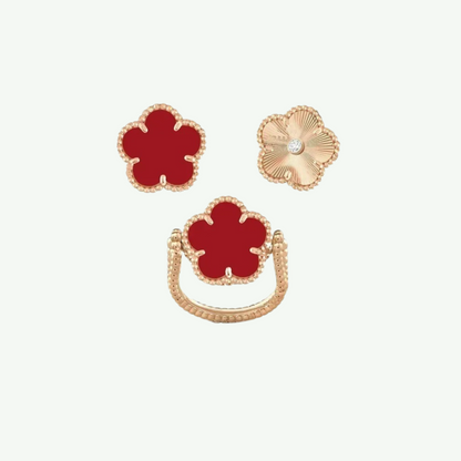 Dual Bloom Flip Ring