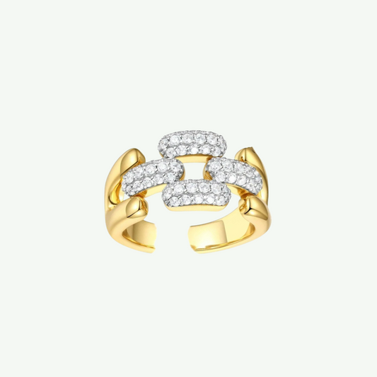 Luxe Link Ring